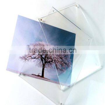 Desktop Clear Round Acrylic Photo Booth Frame Wholesale photo-2