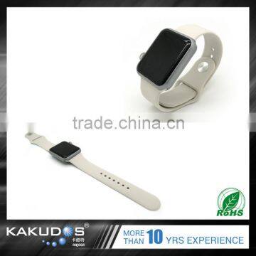 Trade Assurance Custom Colorful Rubber Watch Band for Iwatch photo-2