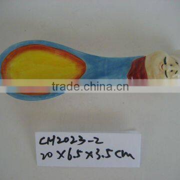 Hand Painted Soup Spoon