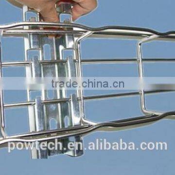 Steel type wire mesh cable tray