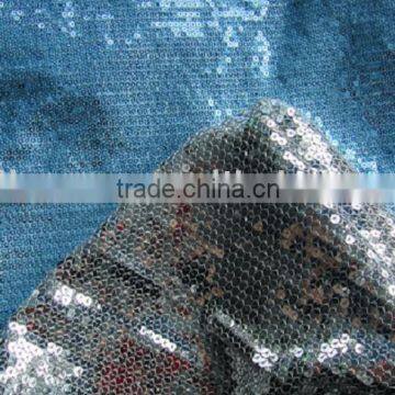 Spangle(Sequin,Paillette) with Satin Fabric