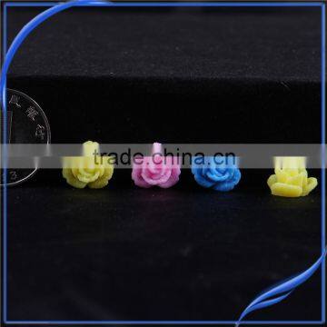2016 Matt Finish Flat Back Resins Rose Flowers Candy Color-zhiya Factory photo-3