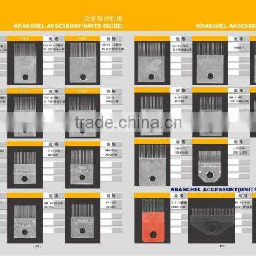 Guide blocks for TCH-18