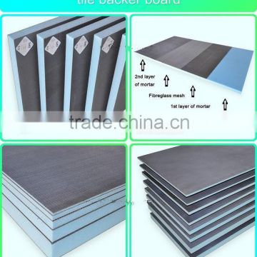 Cement and glass fiber mesh reinforced XPS board