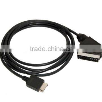1.8m for Ps2 RGB SCART Cable TV AV Lead for Playstation PS1 PS2 PS3 Slim Line Game Consoles photo-2