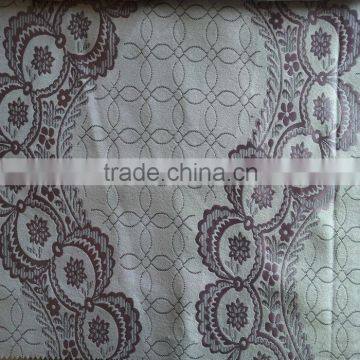 Newly blackout and jacquard for double swag dining room curtain design