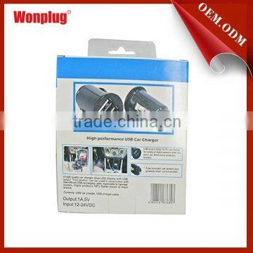 2014 Wholesale High Grade Smallest Protable USB Car Charger