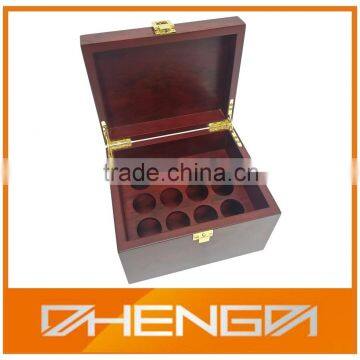 High Quality Black Matte Wooden Tea Box for Gift(ZDL-W317) photo-6