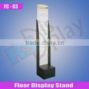 Free standing shop display stand