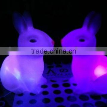 LED night light, colorful the Jade Hare -- the moon night light