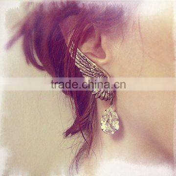 Alibaba india wing ear cuff earrings women