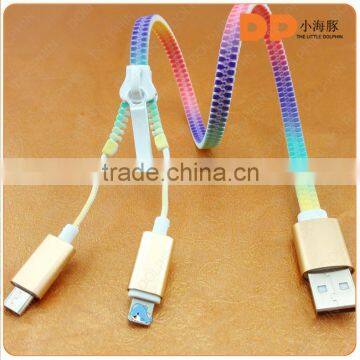 High Quality Zipper Cable Usb Charging Cable