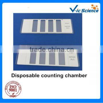 Disposable sperm counting chamber