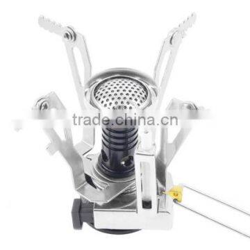 2016 Hot Selling Portable Folding Mini Camping Survival Cooking Furnace Stove Gas Outdoor High Quality