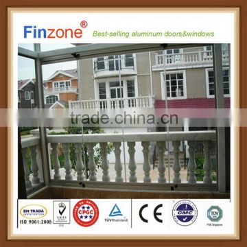 Best quality latest frameless window profile