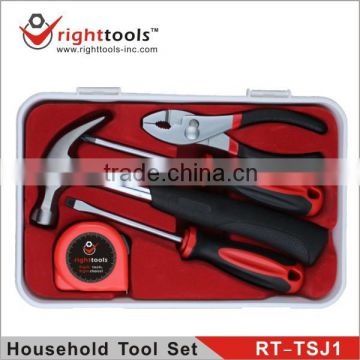 RIGHT TOOLS NEW SET RT-TSJ1 5 PCS HOME TOOL SET