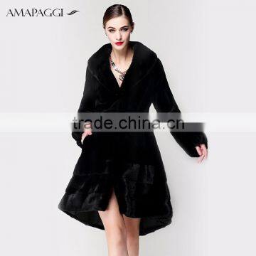 2015 Long Winter Real Mink Fur Womens' Coat for Sale photo-2