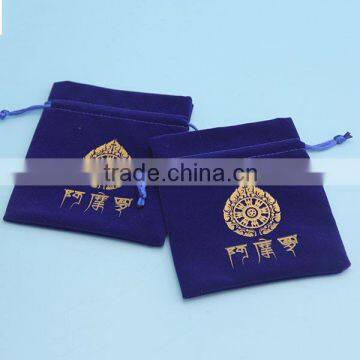 Velvet Material and Accept Custom Order velvet jewelry pouch wholesale