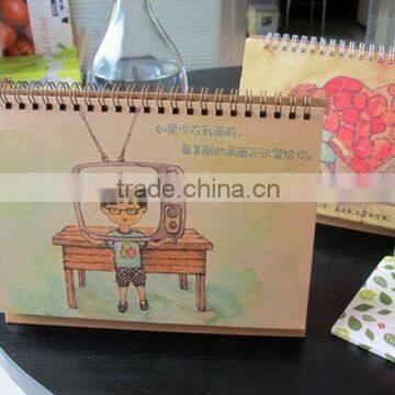 Cardboard Desk Calendar/Custom Dask Calendar For Gift/Printed Calendar