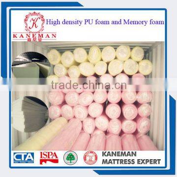 High density sofa use and mattress use PU foam and memory foam sheet