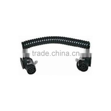 shaoxing anka car parts,small 4 pin connector types,retract plug,12v n type 7 pin trailer plug