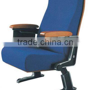 Public Push Back Auditorium Chair /Wood Cinema Chair YA-03