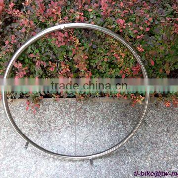 Titanium Wheelchair Rim High Quality Titanium Bike Wheel Rim China Made Titanium Bicycle Wheel Rim for Wheelchair or Bikes photo-6