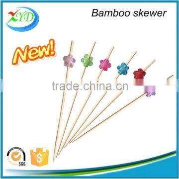 Disposable beaded bamboo skewer for the party