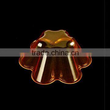 Plastic PET Clear Snow Cone Shave Ice Flower Cup