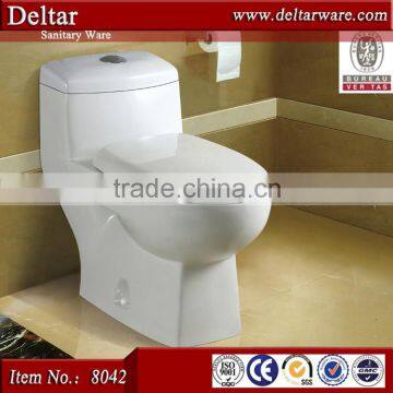 washdown ceramic toilet bowl, made in Chaozhou ceramic toilet, S/P-trap wc toilet