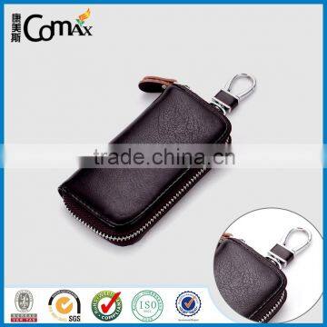 Silver 19mm Tail Leather Coated Metal Clasp for Purse and Bracelet photo-4