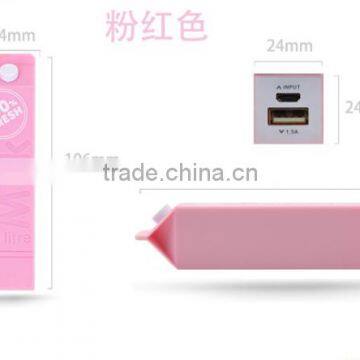 Milk Box Power Bank 2200mah, Low Price Promotional Power Bank, Single Battery Power Bank Safety