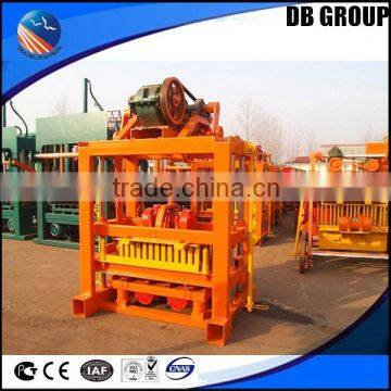 Machine for Small Factory!! Low Investment Cement Concrete Block Making Machine QTJ4-40 photo-2