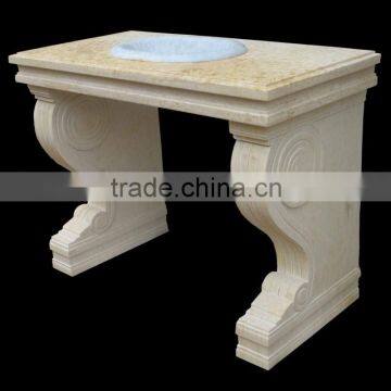 Natural Carved Marble Wash Hand Sink