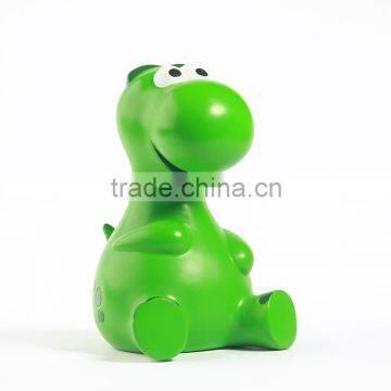 lovely dinosaur high quality coin bank, animals shape money box, customized coin bank china maunfacturer