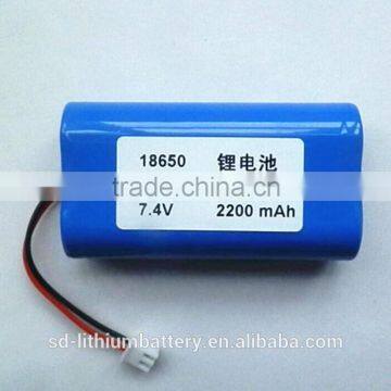 A li ion battery 7.4v/li-ion battery 7.4v for LED Light /Solar Street Light