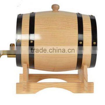 2016 fashional customed wood wine barrels