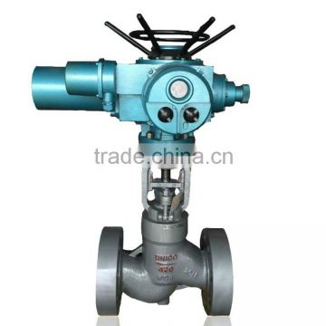 high quality cf8 electric globe valve for boiler factory