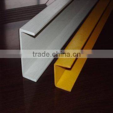 JH437 FRP/GRP Composite Pultruded Profiles U channel