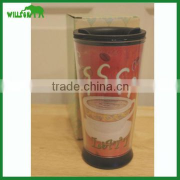 16oz Double Wall Paper Inserted Promotion Travel Mug