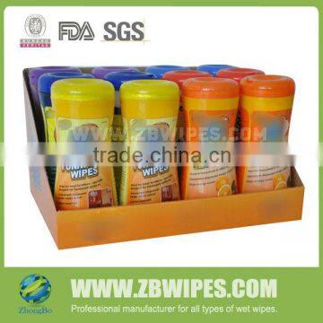 Fruit Fragrance Furniture Wet Wipes FDA Approved