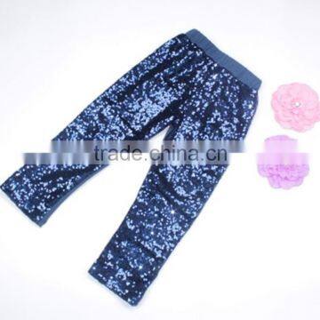 Wholesale Boutique Baby Sequin Pants Multi-color Shiny Pants Sequin Pants for Kids Girls
