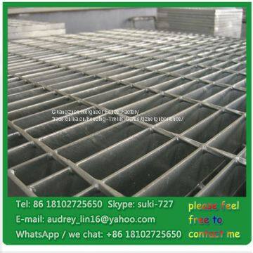 Guangzhou Floor grating supplier hot dipped galvanized I bar steel grating for sale