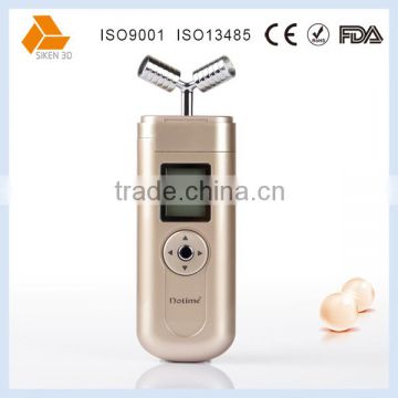 Y shape electric massage roller stimulate collagen beauty device