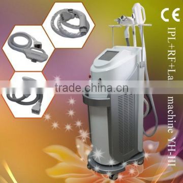 Face Lifting Elite Elight/IPL+RF+nd Yag Laser Tattoo Remover Multifunction Beauty Equipment With Operation Video -YH-III Hair Removal