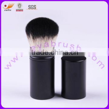 Retractable brush makeup with aluminum tube,OEM order welcomed