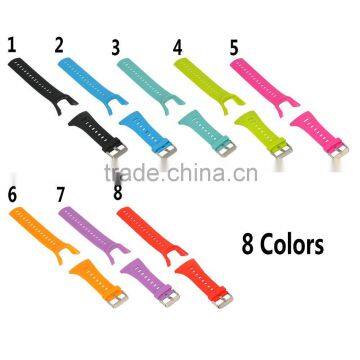 For SUUNTO Ambit 1 2 3 Watch 24mm Men Watch's Waterproof Rubber Strap Watchband Steel Buckle With Screwdriver