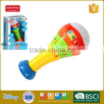 Zhorya educational musical maracas with russian dubbing and light