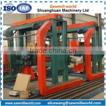 Double Saw Blade Angle Sawmill Machine With Top Quality and Best Price photo-5
