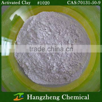 Activated Bentonite Clay for Oil Refining 1020#
